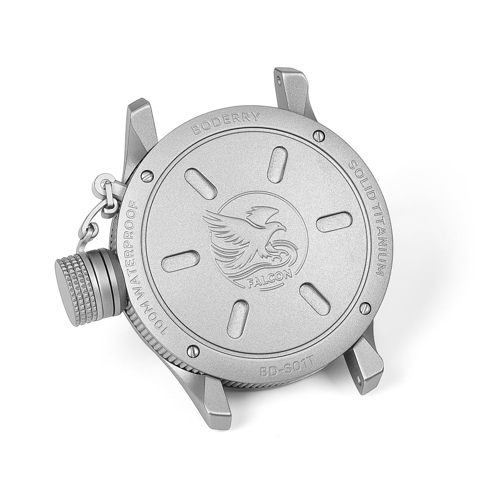 FALCON Canteen - Titanium Solar-Powered Watch | Field