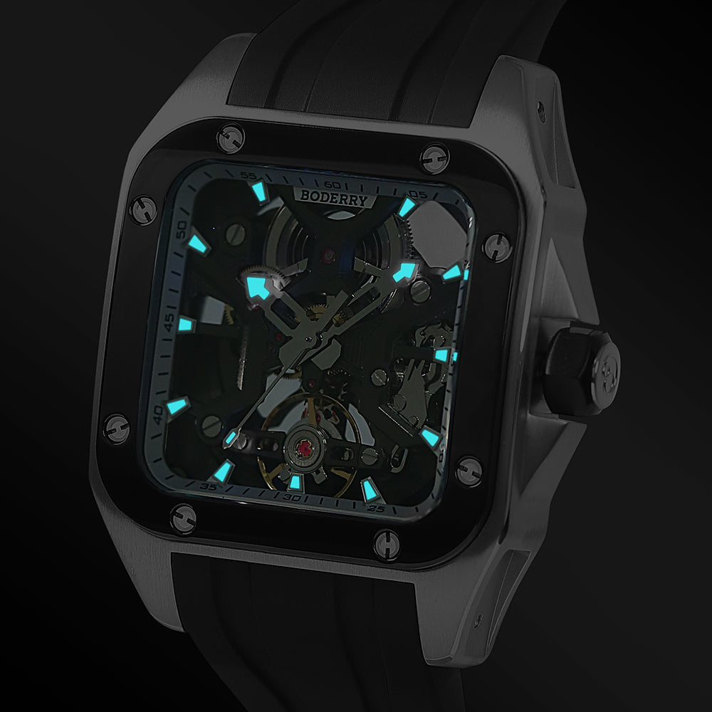 STORM - Square Automatic Titanium Watch | A10T-05