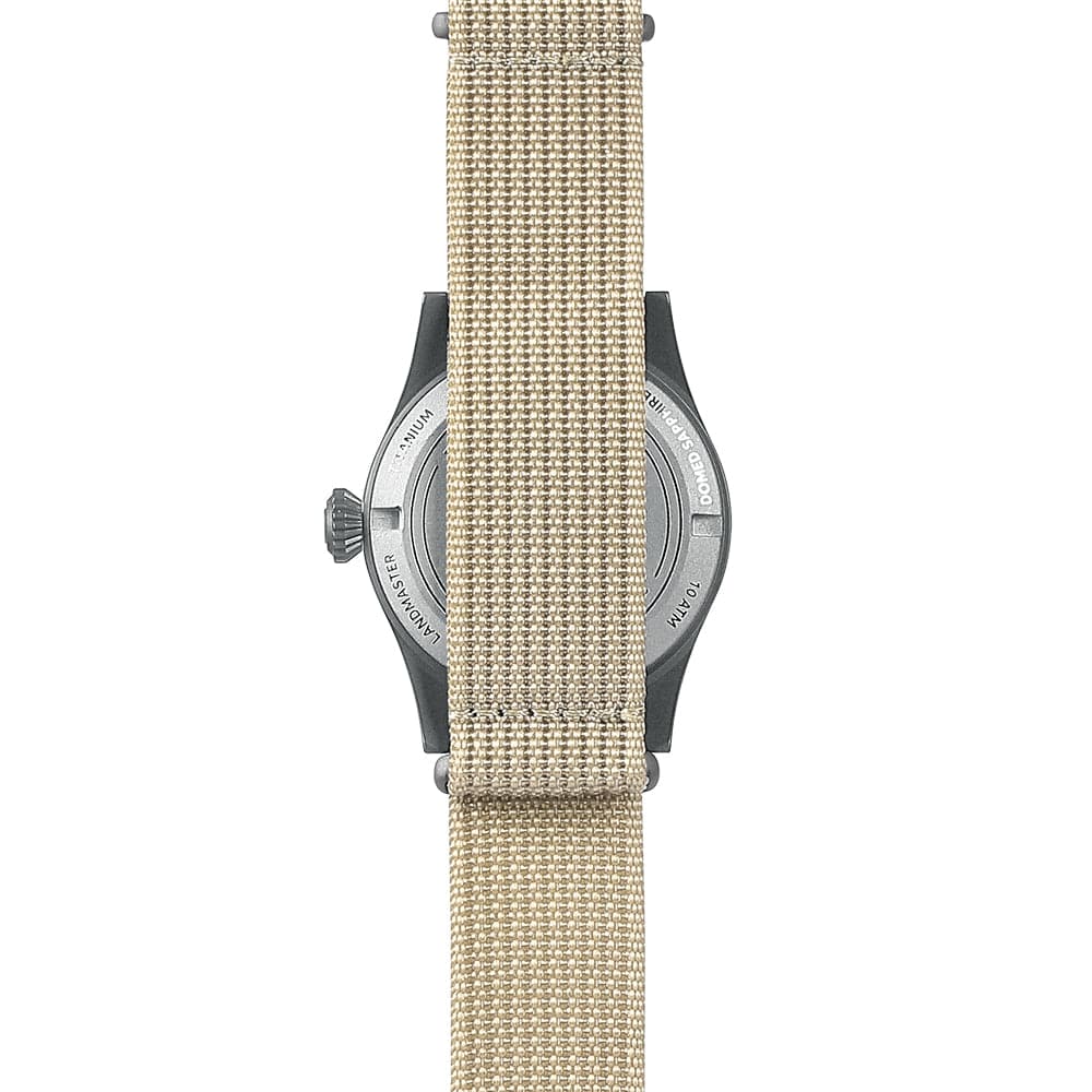 LANDMASTER - 100M Waterproof Titanium Automatic Field Watch | White