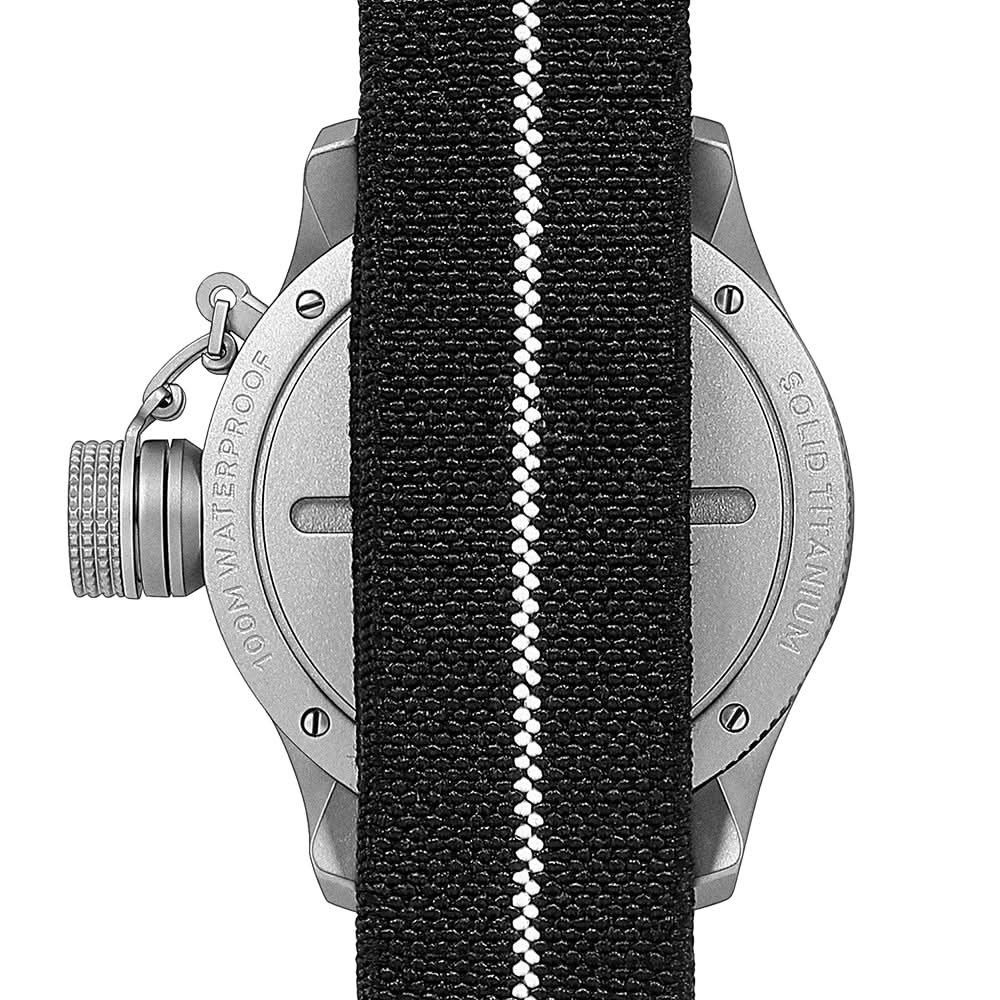 FALCON Canteen - Titanium Solar-Powered Watch | Dive