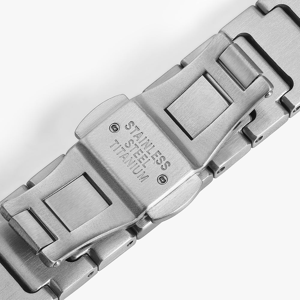 20mm Bamboo-Link Titanium Bracelet | Fits 20mm Watches