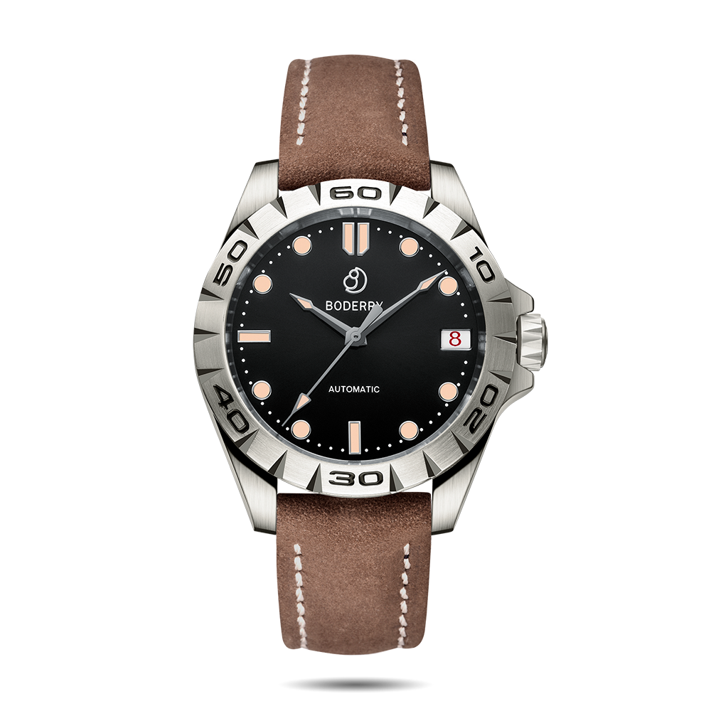 Mens Automatic Machinery Watch-Boderry Urban Date Boderry Watches