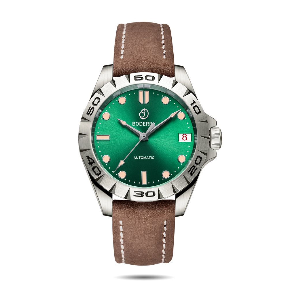 Mens Automatic Machinery Watch-Boderry Urban Date Boderry Watches