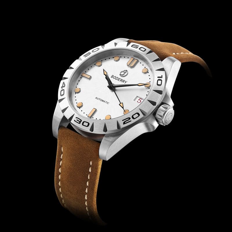 Mens Automatic Machinery Watch-Boderry Urban Date Boderry Watches