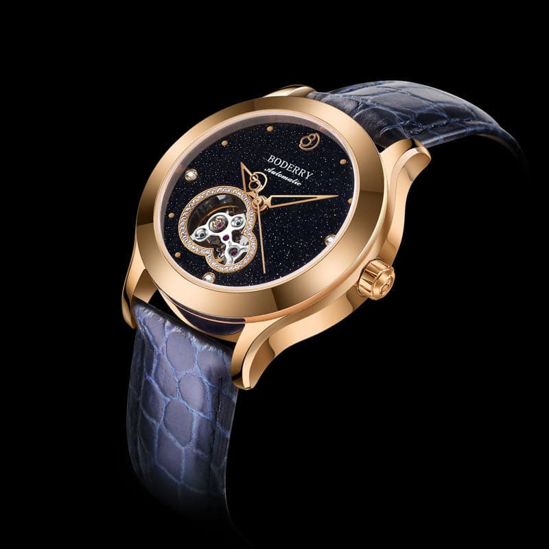 Women Watch | Gold Case-Boderry Dragonfly Boderry Watches