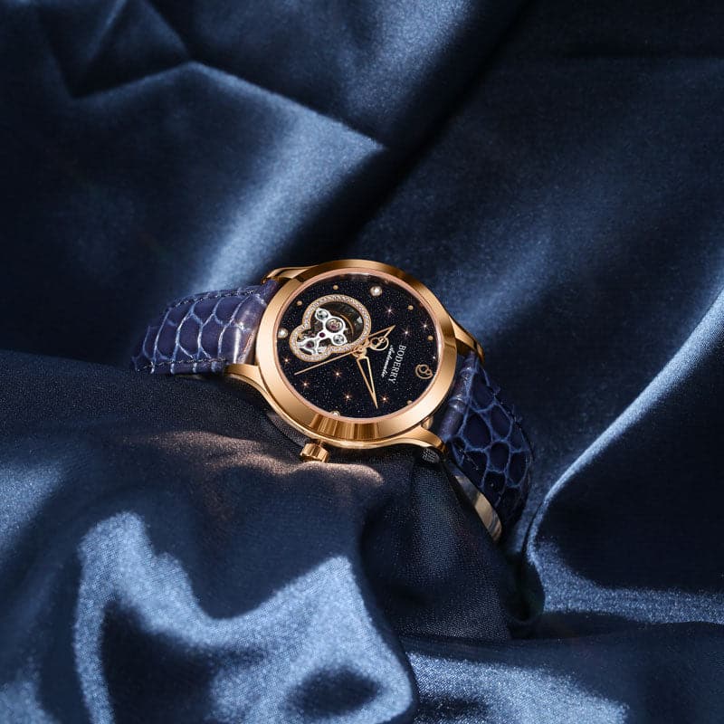 Women Watch | Gold Case-Boderry Dragonfly Boderry Watches