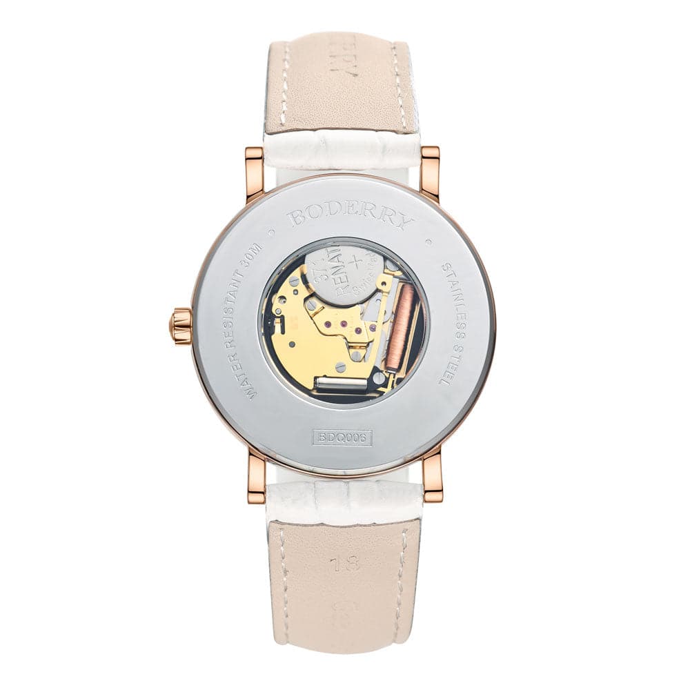 Women Watch | Chrysanth Rose Gold Case Watch-Boderry Flower Boderry Watches