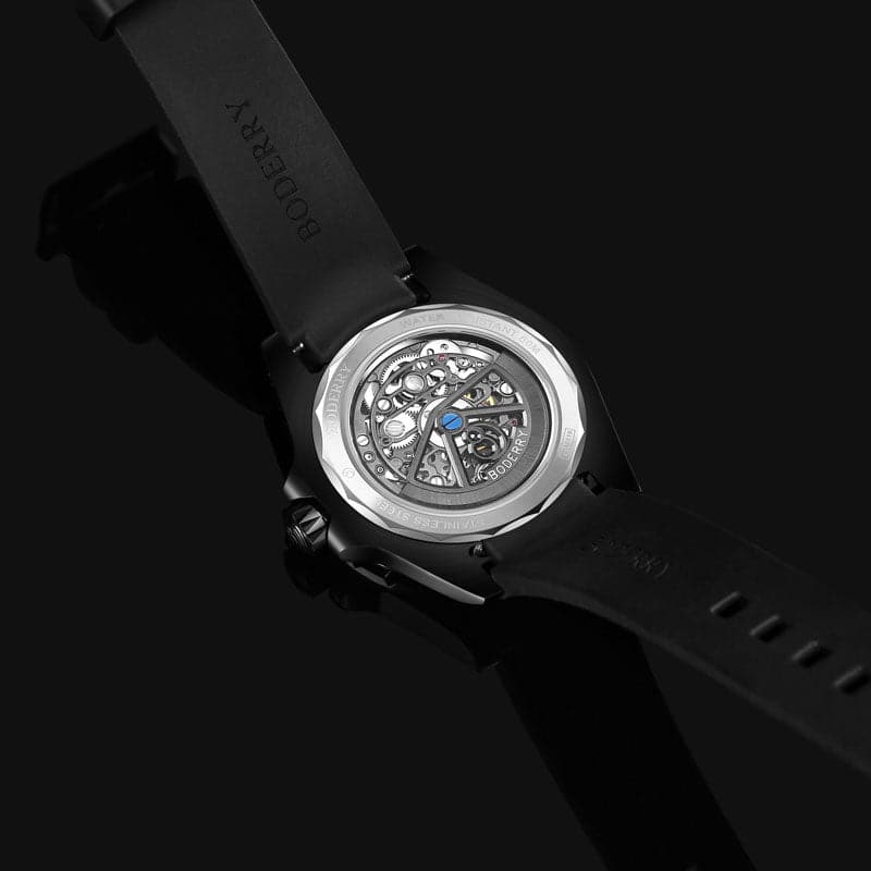 Mens Skeleton Automatic Watch -Boderry Urban Boderry Watches