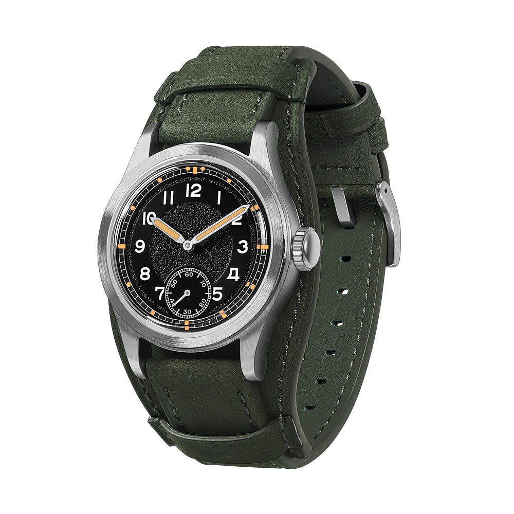 HOU H1 - Vintage Field Watch Automatic | Black