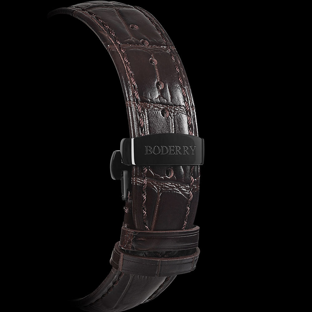 ELITE - Micro-rotor Automatic Watch | Black-2