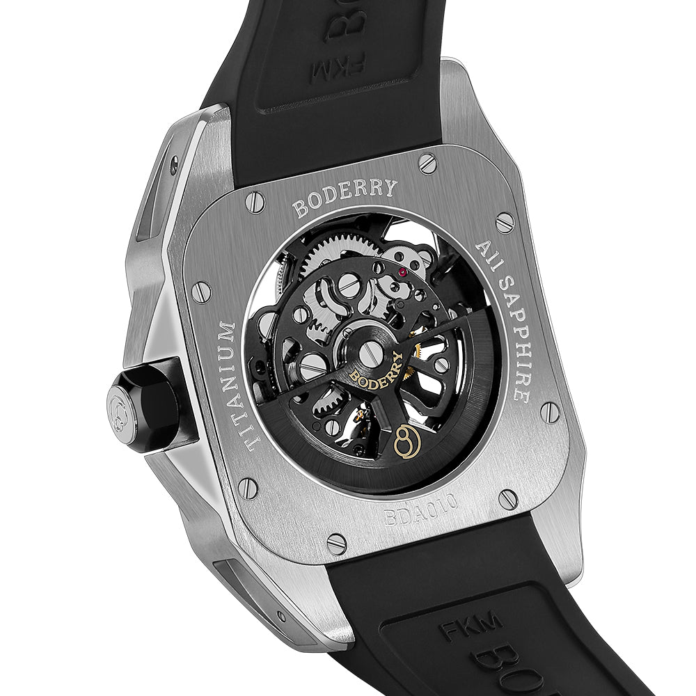 STORM - Square Automatic Titanium Watch | A10T-05