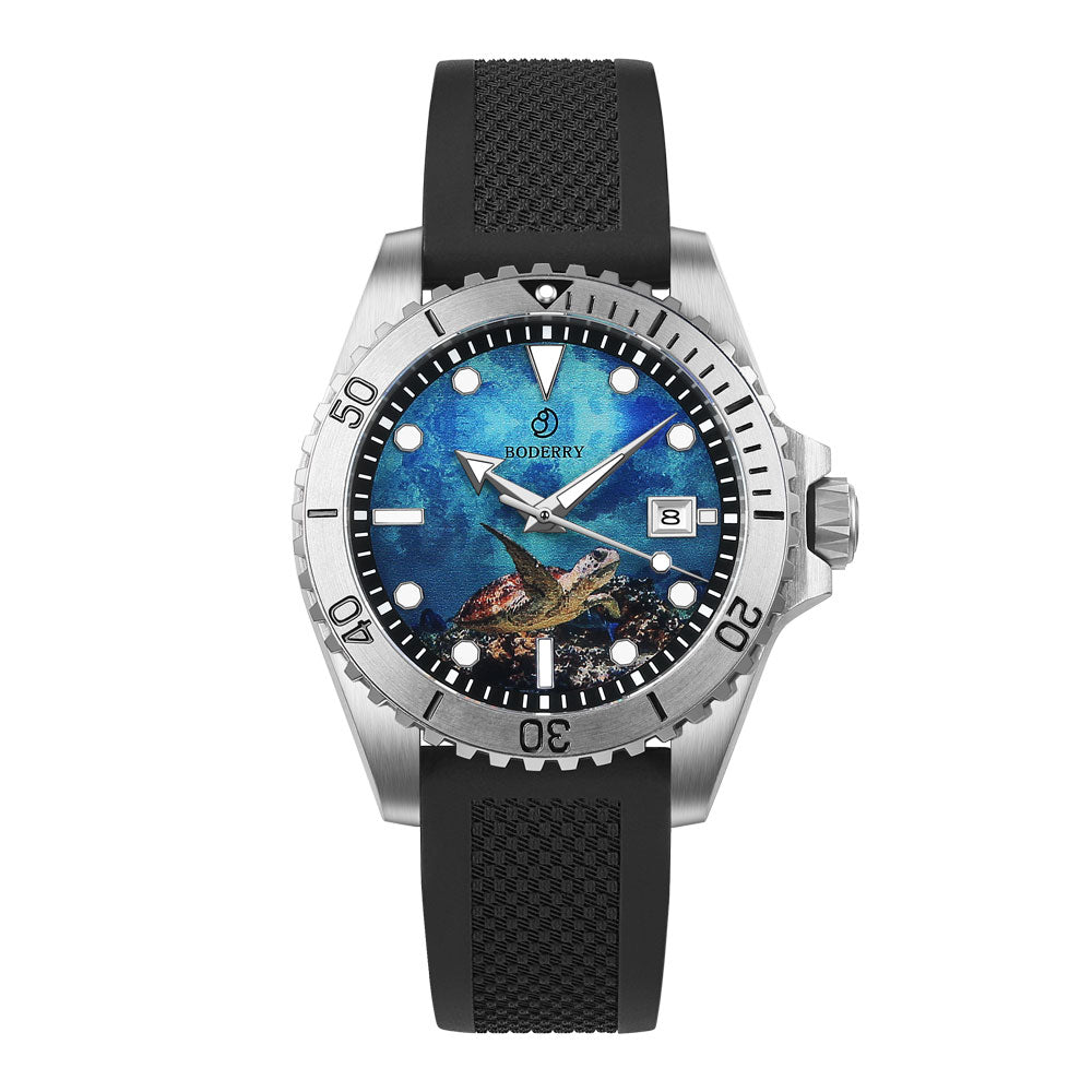 Men's Automatic Diving Titanium Watch | SeaTurtle Special Edition