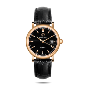 Women Watch | 36mm - Rose Gold/Black Dial-Boderry Classic Boderry Watches