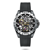 Mens Skeleton Automatic Watch - Boderry Urban Boderry Watches