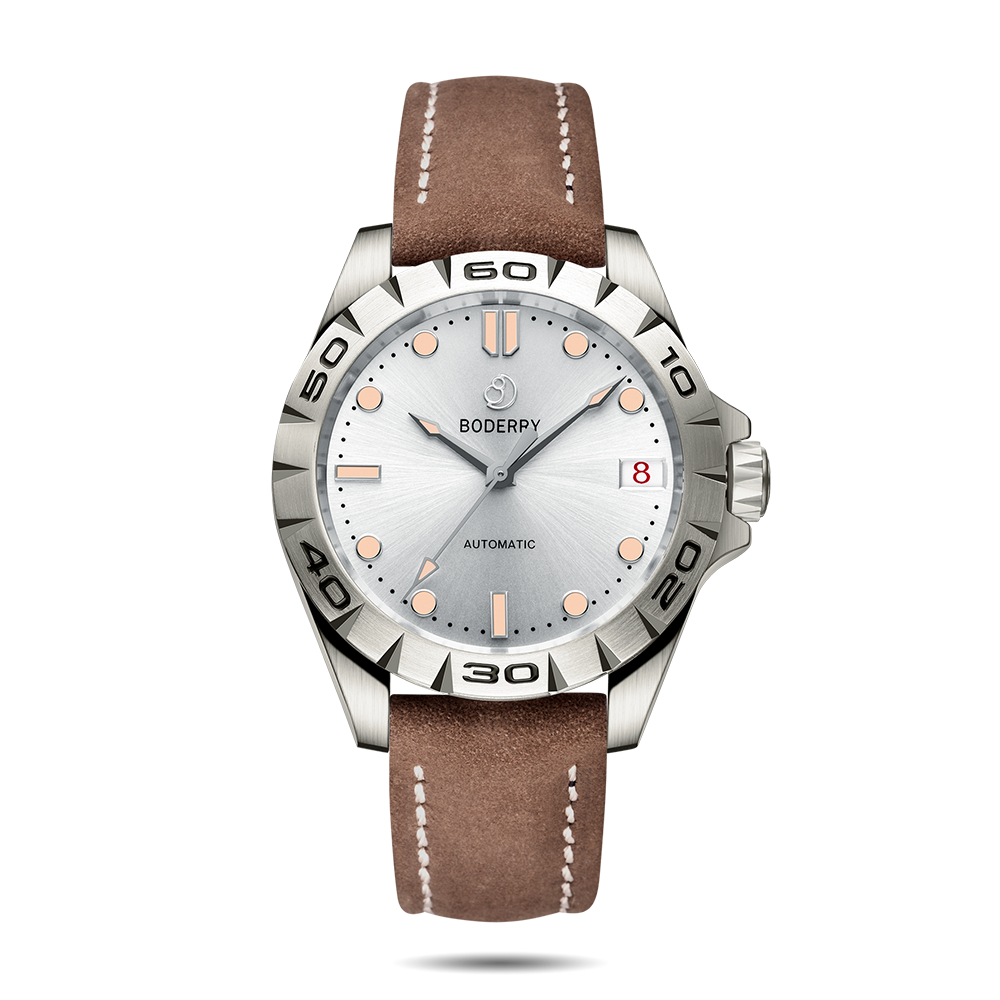 Mens Automatic Machinery Watch-Boderry Urban Date Boderry Watches