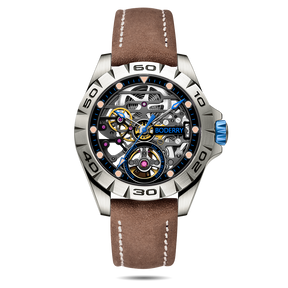Mens Skeleton Titanium Watch -Boderry Urban Boderry Watches