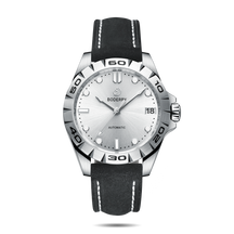 Mens Automatic Watch | Sapphire Crystal Mirror -Boderry Urban Date Boderry Watches