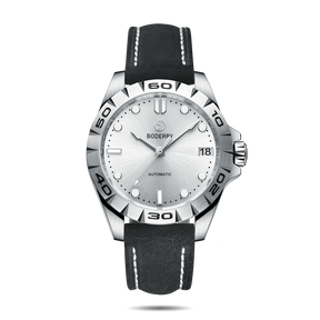 Mens Automatic Watch | Sapphire Crystal Mirror -Boderry Urban Date Boderry Watches