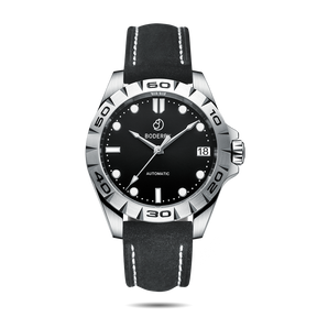 Mens Automatic Watch | Sapphire Crystal Mirror -Boderry Urban Date Boderry Watches