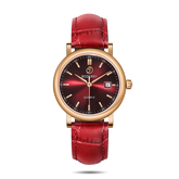 Women Watch | 36mm - Rose Gold/Claret-Boderry Classic Boderry Watches
