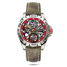 Mens Skeleton Titanium Watch -Boderry Urban Boderry Watches