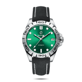 Mens Automatic Watch | Sapphire Crystal Mirror -Boderry Urban Date Boderry Watches