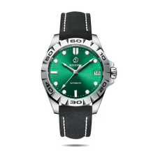Mens Automatic Watch | Sapphire Crystal Mirror -Boderry Urban Date Boderry Watches