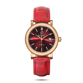 Women Watch | Rose Gold/Claret 32mm - Boderry Classic Boderry Watches