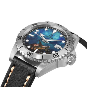 SEATURTLE.OCEAN(TITANIUM) - Automatic Titanium Diver Watch | SeaTurtle Limited Edition[150]