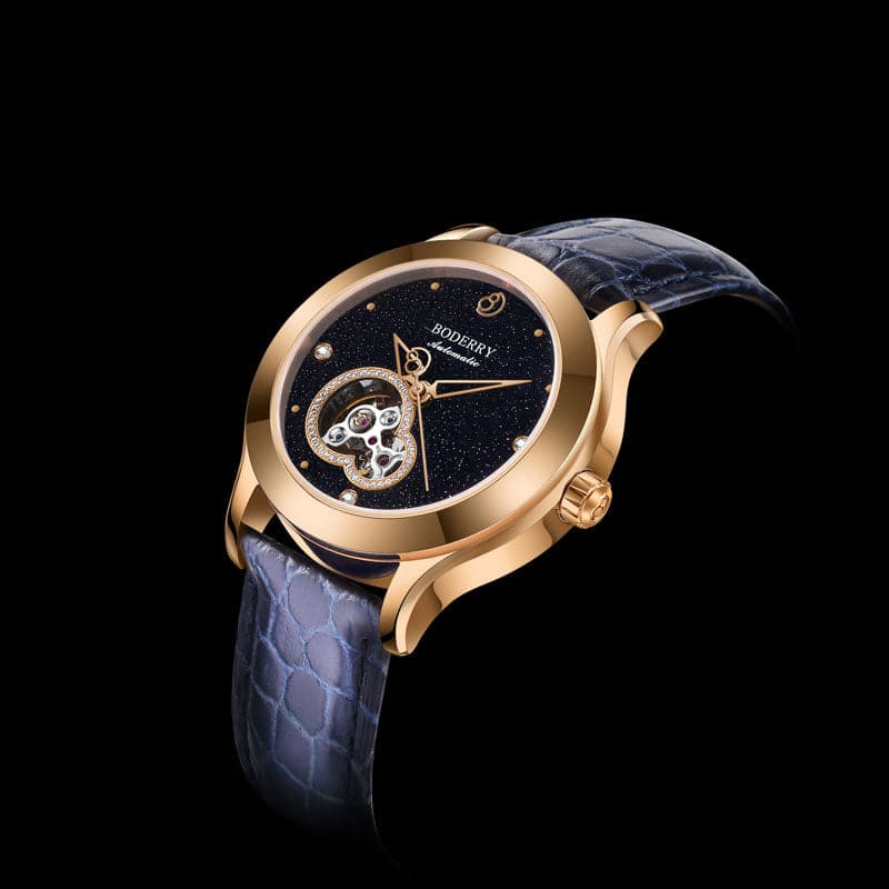 Women Watch | Gold Case-Boderry Dragonfly Boderry Watches
