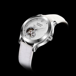 Women Watch | Silver Case-Boderry Dragonfly Boderry Watches
