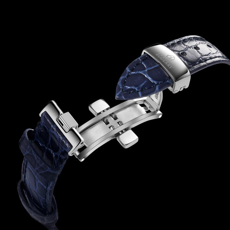 Women Watch | Crystal Silver Case-Boderry Dragonfly Boderry Watches