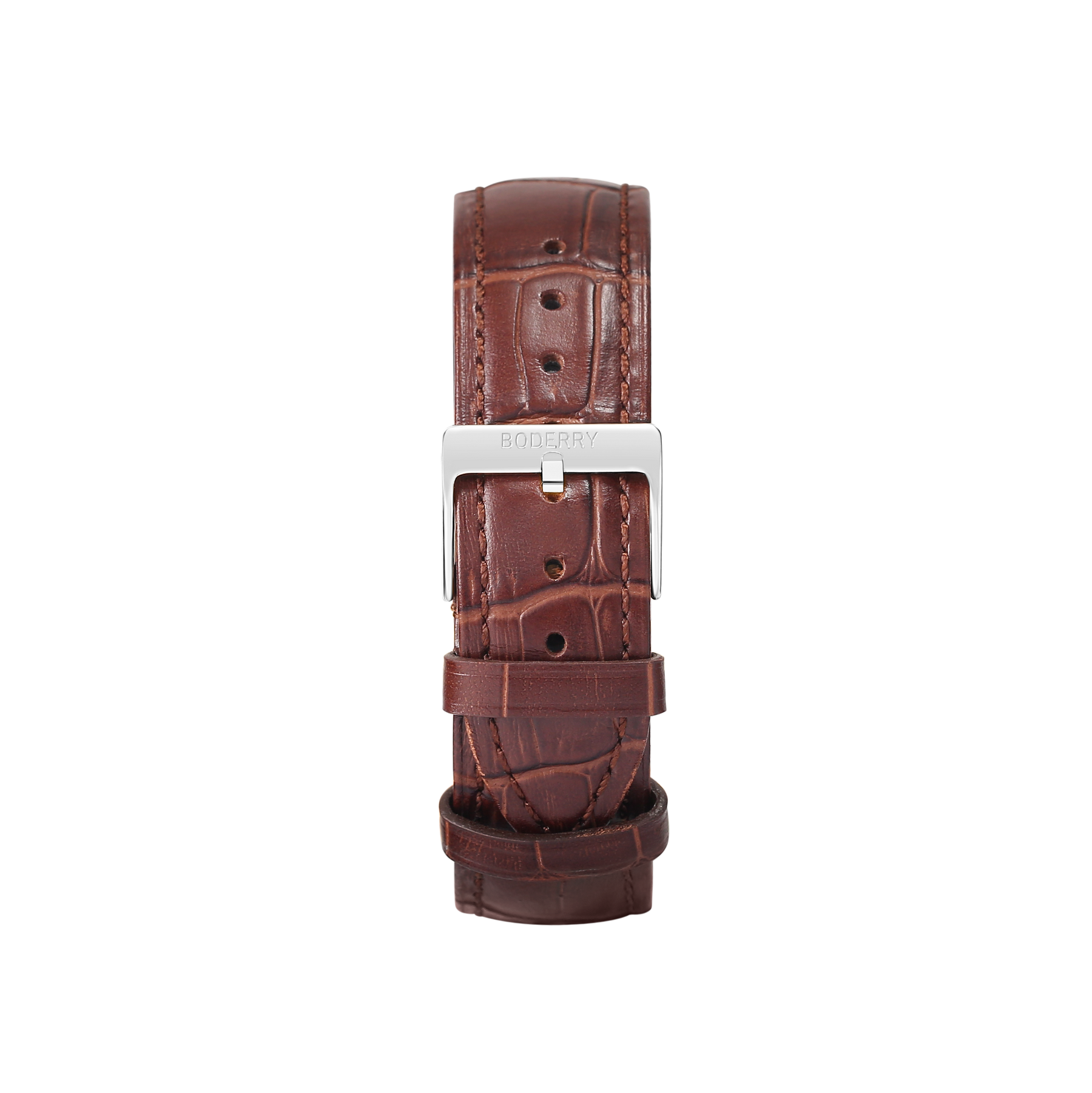 Watch Strap | Leather Brown Strap 20mm-Boderry Classic Boderry Watches