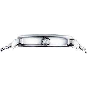 Women Watch | Chrysanth/Silver Case Watch-Boderry Flower Boderry Watches
