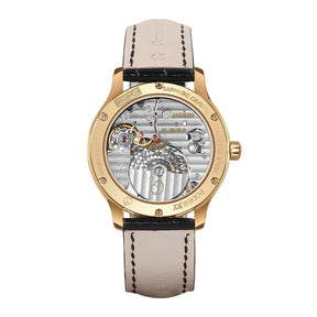 ELITE - Micro-rotor Automatic Watch | Gold White