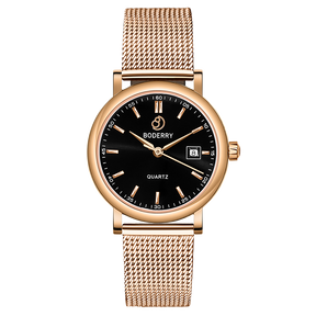 Women Watch | 36mm - Rose Gold/Black Dial-Boderry Classic Boderry Watches