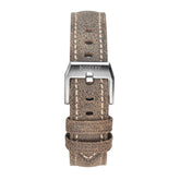 Watch Strap | Leather Olivedrab 20mm-Boderry Straps Boderry Watches