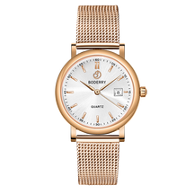 Women Watch | 36mm - Rose Gold/White-Boderry Classic Boderry Watches