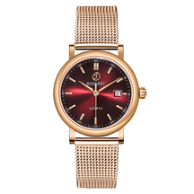 Women Watch | 36mm - Rose Gold/Claret-Boderry Classic Boderry Watches