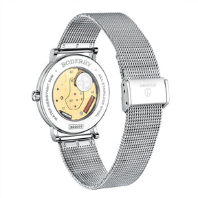Mens Quartz(Swiss Movement) Watch | Black Dial -Boderry Elegant Boderry Watches
