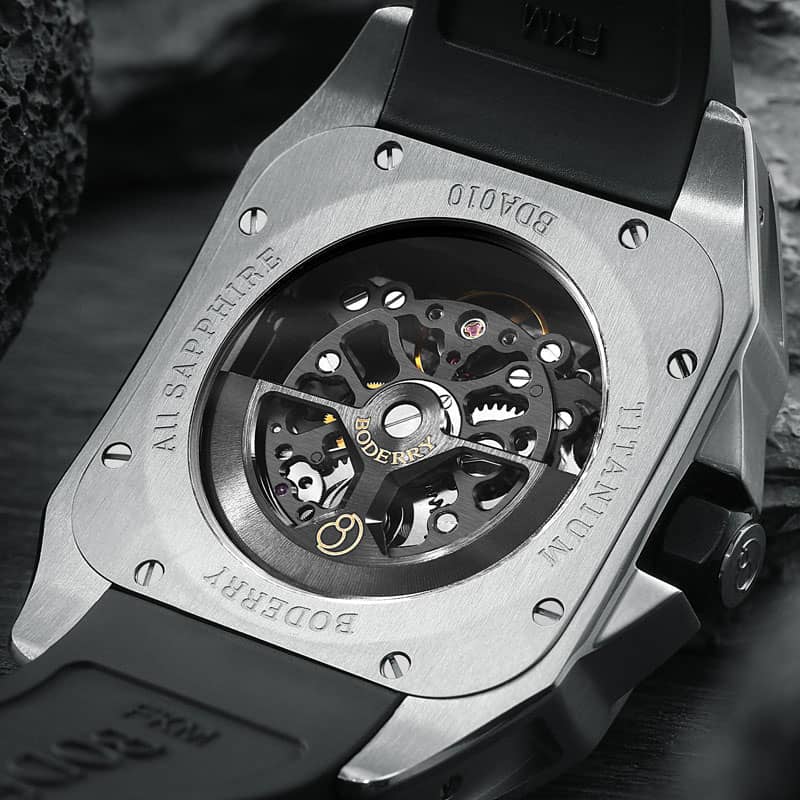 STORM - Square Automatic Titanium Watch | A10T-01