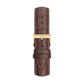 Watch Strap | Leather Dark Brown Strap 20mm-Boderry Classic Boderry Watches